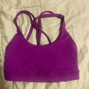 Lululemon Energy Bra in Magenta